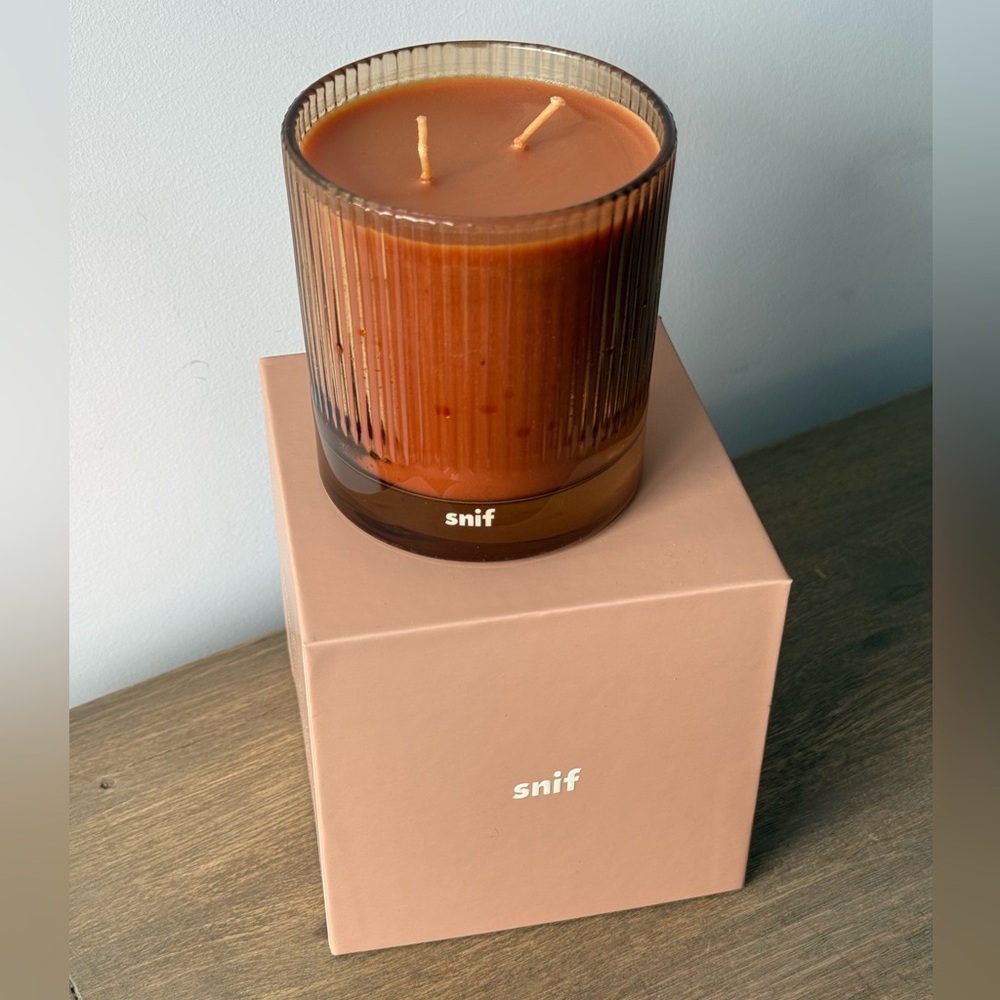Brand New Snif Half Baked Pumpkin Smash Candle